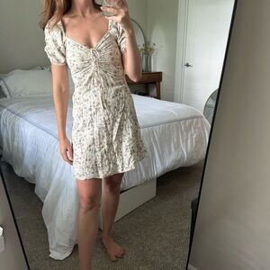 Cotton little floral dress size XS